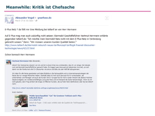 Meanwhile: Kritik ist Chefsache
 