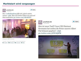 Marktstart wird vorgezogen
 