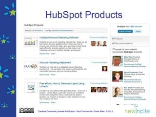 HubSpot Products




Creative Commons License Attribution - NonCommercial- Share Alike 3.0 U.S.
 