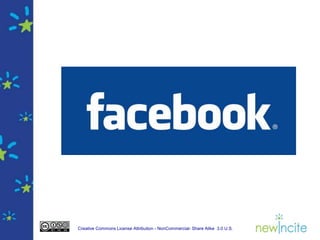 Creative Commons License Attribution - NonCommercial- Share Alike 3.0 U.S.
 