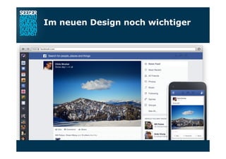Im neuen Design noch wichtiger
 