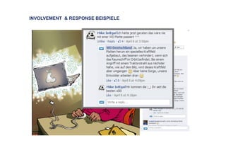 INVOLVEMENT & RESPONSE BEISPIELE
 