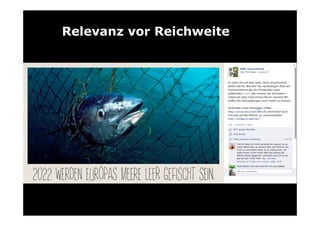 Relevanz vor Reichweite
 