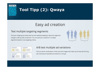 Tool Tipp (2): Qwaya
 
