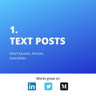 Content formats that will work on Social Media in 2020