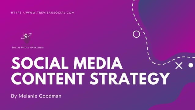 Social Media Content Strategy | PPTX | Social Networking | Internet