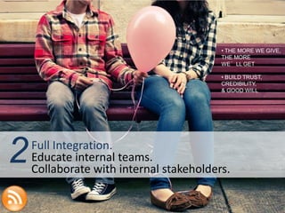 Develop, implement
                        and maintain…
Strategy Development.


                          …social media strategies
                        and integrated marketing
                        campaigns.
                        Set goals.




                                      Cristo Leon
                                     Feb 7th, 2013
 