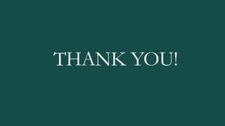 THANK YOU!
 
