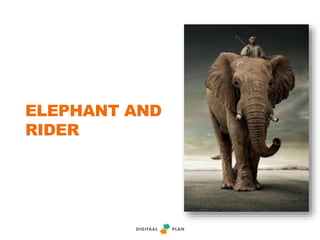 ELEPHANT AND
RIDER
 