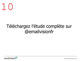 10
Téléchargez l’étude complète sur
         @emailvisionfr




                            www.emailvision.com
 