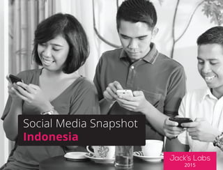 Jack’s Labs
2015
Social Media Snapshot
Indonesia
 