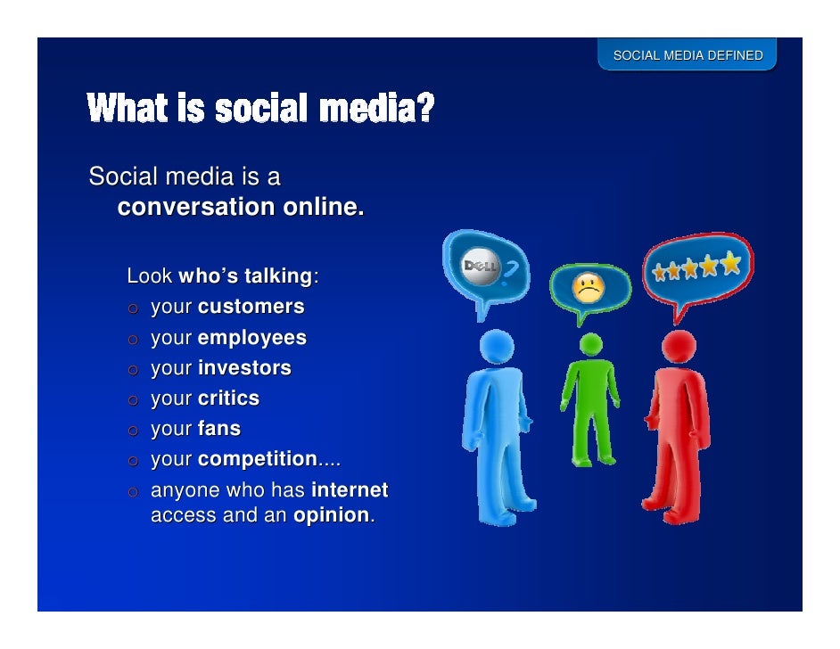 Social Media Defined For Entrepreneurs and Executives