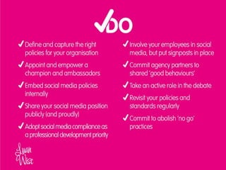2014 - Luan Wise - Social media dos and don'ts
