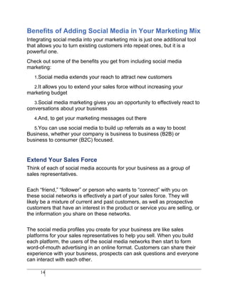 Social mediaebook