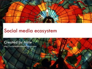 BARCAMPSAIGON




Social media ecosystem
Created by haile
http://socialmediachannel.blogspot.com
 