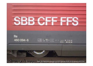 Beispiel:




            Quelle: http://heschghoert.wordpress.com/2009/12/16/was-die-sbb-von-der-swisscom-lernen-kann/
 