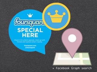 + Facebook Graph search
 