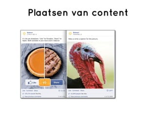Plaatsen van content
 