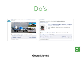 Do’s




Gebruik foto’s
 