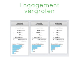 Engagement
 vergroten
 