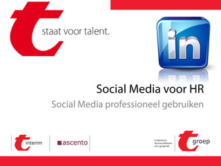 Gastcollege @ KHLeuven | Social media en hr 