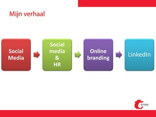 Social
Media
Social
media
&
HR
Online
branding
LinkedIn
 