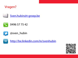 Gastcollege @ KHLeuven | Social media en hr 