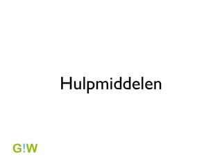 Welke inhoud?
? intern en extern!
   ? intern = een artikel op je eigen
      Groen!WEB-site/blog, een
      persmededeling op groen.be, ...
    ? extern = een interessant artikel op
      hln.be, demorgen.be, ... ; een leuke
      YouTube video
    ? externe inhoud aanleveren maakt je
      online pro?el interessanter en je
      integreert op die manier in de online
      gemeenschap
 