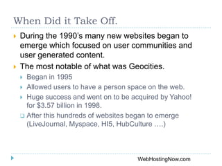 Social media evolution | PPTX