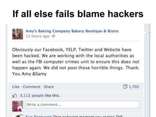 If all else fails blame hackers
 