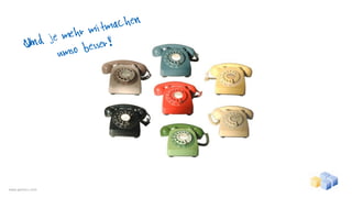 itma chen
            je mehr m
        Und       o besser!
              ums




www.gentics.com
 