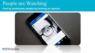 People are Watching
Post by social post, people are forming an opinion.
 