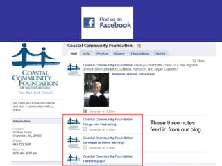 These three notes
feed in from our blog.
 