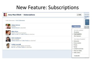 New Feature: Subscriptions
 