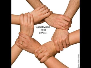 Social Media for Beginners
HVCC 2014
Social Media
2014
HVCC
https://flic.kr/p/egJ8WA
 