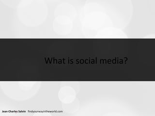 What is social media? 