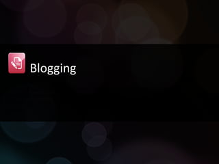 A blog (a contraction of the term "web log") is a type of website with regular entries of commentary, descriptions of events, or other material such as graphics or video. Entries are commonly displayed in reverse-chronological order Blogging 