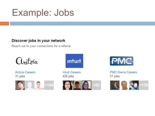 Example: Jobs 
 