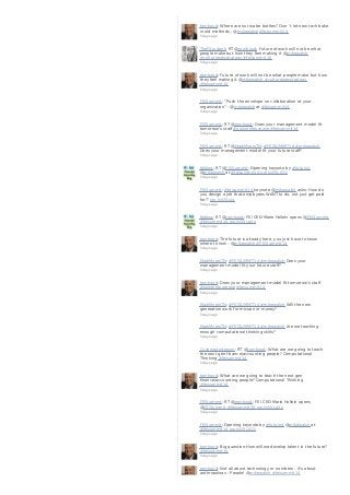 Social Media for CFOs  - FEI Summit