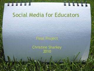 Social media for_educators