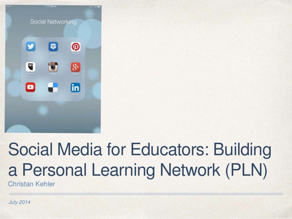 Social Media for Educators