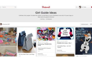 A Safe Space? Social media for Girlguiding
