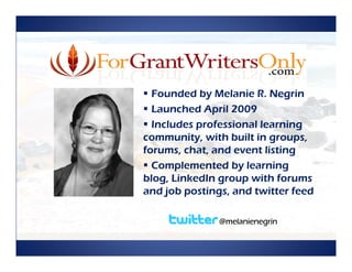 Grant Writing Community Platform