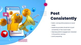 Social Media for Healthcare Marketing | PPTX
