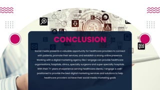 Social Media for Healthcare Marketing | PPTX