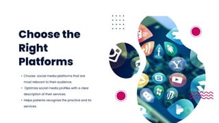 Social Media for Healthcare Marketing | PPTX