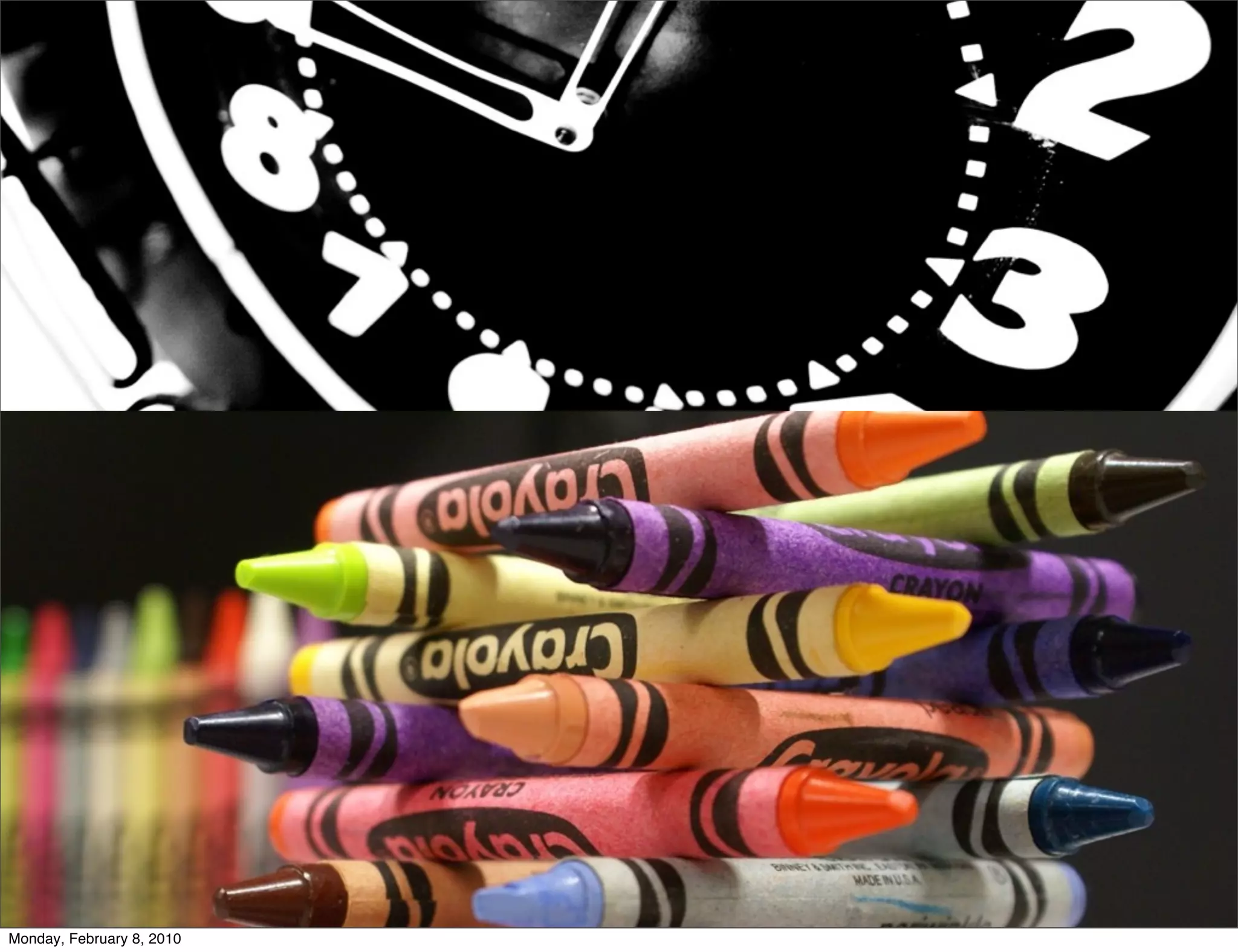 Monday, February 8, 2010
 