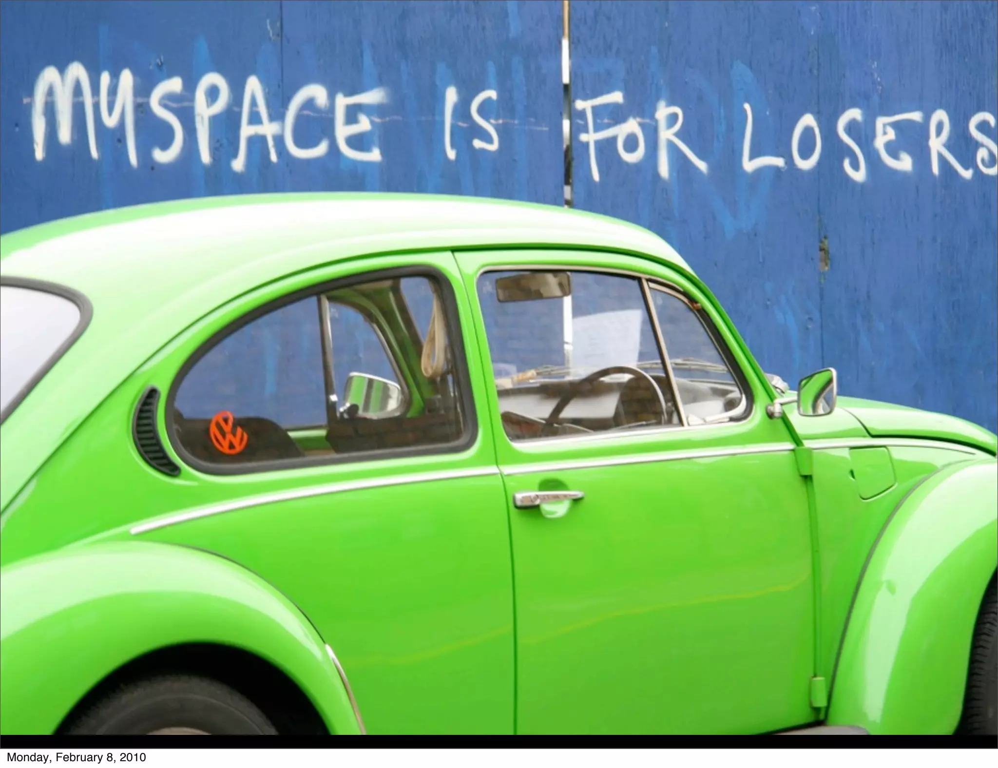 Monday, February 8, 2010
 