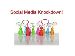 Social Media Knockdown!   