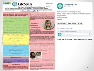 Going the extra mile….Get the NEWS out there
 